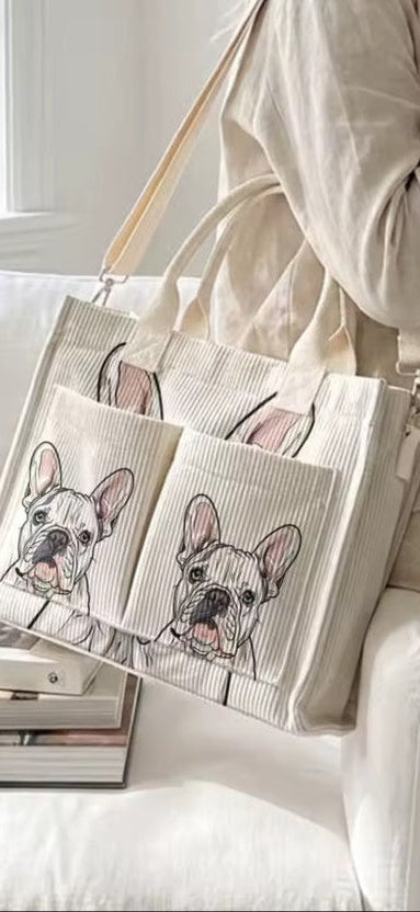 The Cozy Pup Bag front view