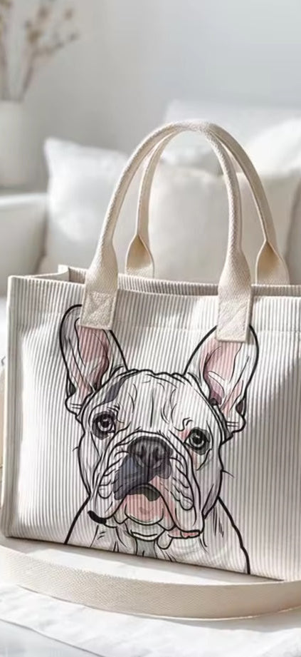 The Cozy Pup Bag detail view