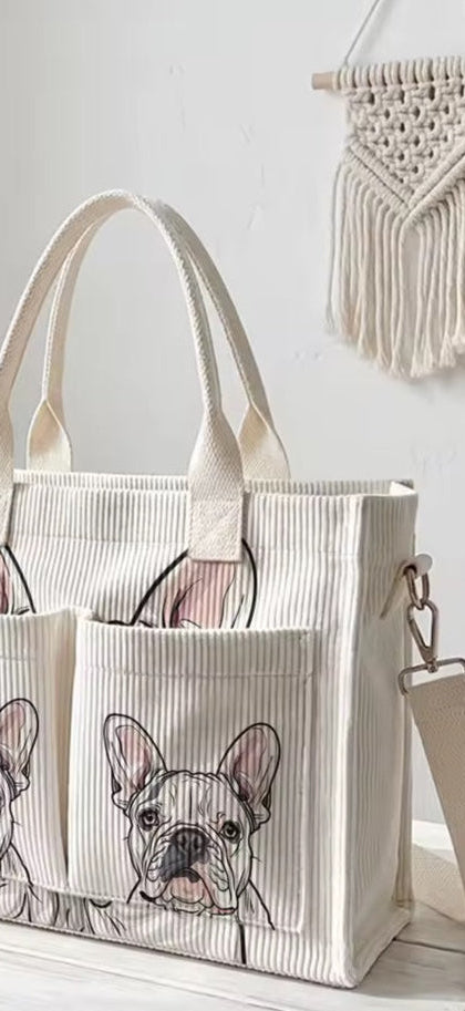 The Cozy Pup Bag lifestyle view