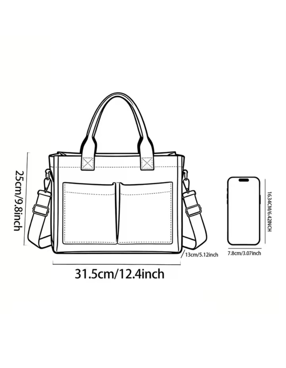 SoftDog Dachshund Pup Bag size guide